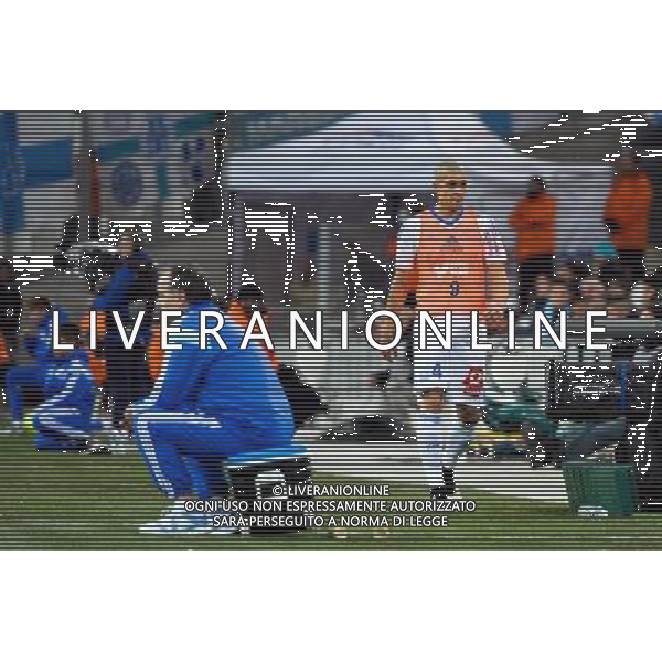 Marcelo BIELSA / Matheus DORIA - 18.01.2015 - Marseille / Guingamp - 21eme journee de Ligue 1 Photo : Gaston Petrelli / Icon Sport AG ALDO LIVERANI SAS ONLY ITALY