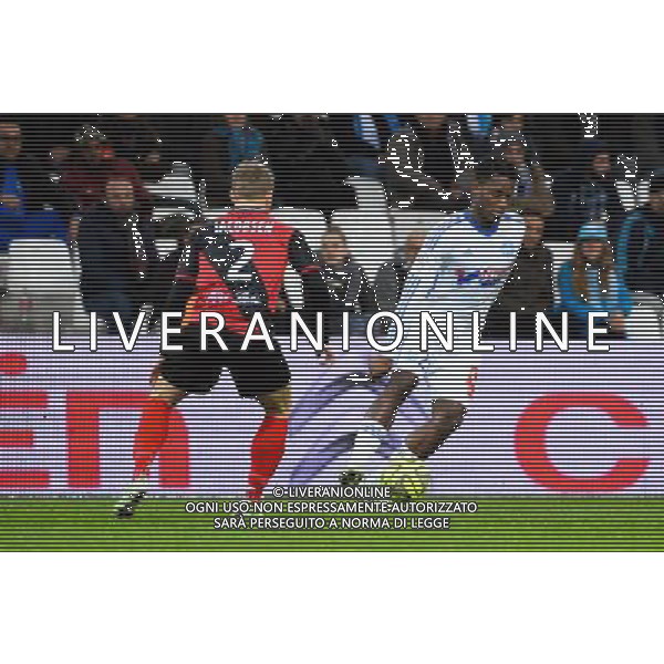 Michy BATSHUAYI - 18.01.2015 - Marseille / Guingamp - 21eme journee de Ligue 1 Photo : Gaston Petrelli / Icon Sport AG ALDO LIVERANI SAS ONLY ITALY