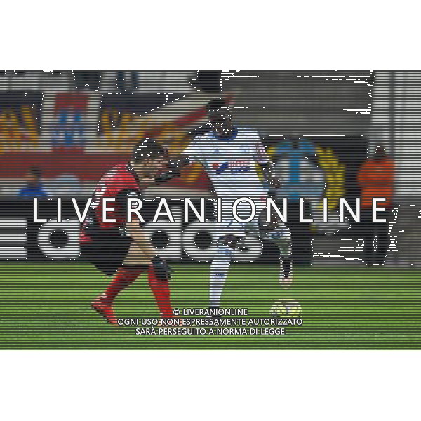 Benjamin MENDY - 18.01.2015 - Marseille / Guingamp - 21eme journee de Ligue 1 Photo : Gaston Petrelli / Icon Sport AG ALDO LIVERANI SAS ONLY ITALY