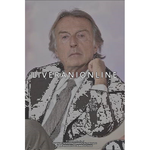Conferenza stampa per la celebrazione del lancio della nuova Alitalia Hotel St. Regis Rome - Roma 20 gennaio 2015 nella foto: Luca Cordero di Montezemolo,Êpresidente Alitalia ©Corradetti/Agenzia Aldo Liverani Sas 