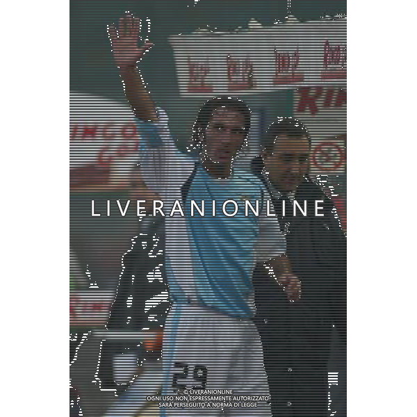Roma 13/01/2005 Lazio-Cagliari Tim Cup 2004/2005 Nella foto: Bazzani Fabio.* Ph Gianni Nucci/Aldo Liverani