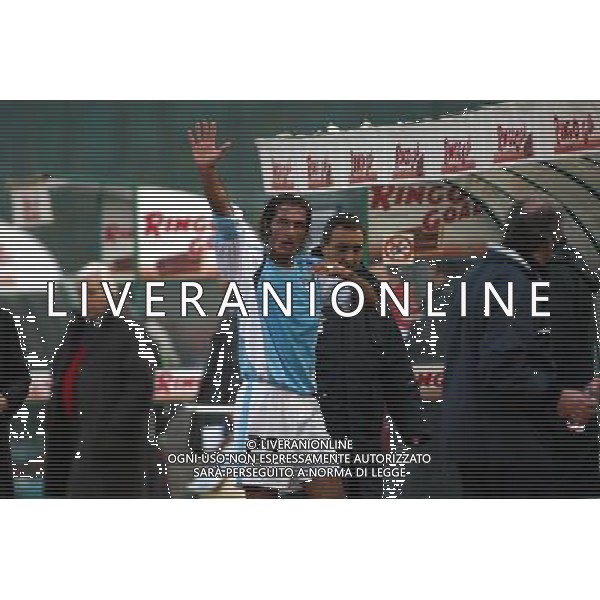 Roma 13/01/2005 Lazio-Cagliari Tim Cup 2004/2005 Nella foto: Bazzani Fabio.* Ph Gianni Nucci/Aldo Liverani