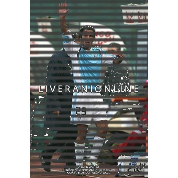 Roma 13/01/2005 Lazio-Cagliari Tim Cup 2004/2005 Nella foto: Bazzani Fabio.* Ph Gianni Nucci/Aldo Liverani