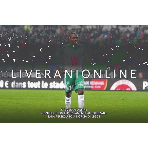 Landry Tsafack Nguemo - 18.01.2015 - Rennes / Saint Etienne - 21eme journee de Ligue 1 - Photo : Philippe Le Brech / Icon Sport /Agenzia Aldo Liverani Sas - ITALY ONLY - EDITORIAL USE ONLY