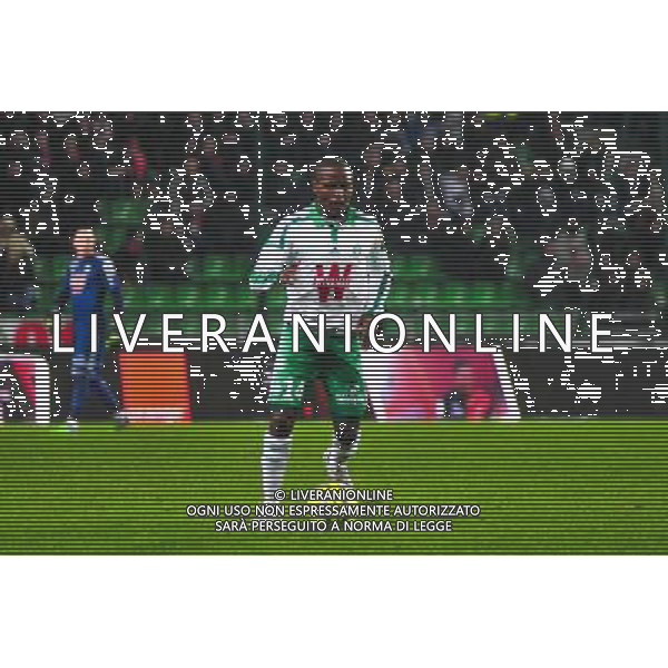 Landry Tsafack Nguemo - 18.01.2015 - Rennes / Saint Etienne - 21eme journee de Ligue 1 - Photo : Philippe Le Brech / Icon Sport /Agenzia Aldo Liverani Sas - ITALY ONLY - EDITORIAL USE ONLY