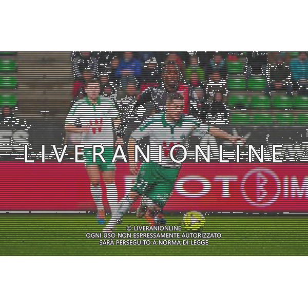 Romain Hamouma - 18.01.2015 - Rennes / Saint Etienne - 21eme journee de Ligue 1 - Photo : Philippe Le Brech / Icon Sport /Agenzia Aldo Liverani Sas - ITALY ONLY - EDITORIAL USE ONLY