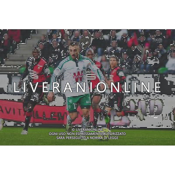 Yohan Mollo - 18.01.2015 - Rennes / Saint Etienne - 21eme journee de Ligue 1 - Photo : Philippe Le Brech / Icon Sport /Agenzia Aldo Liverani Sas - ITALY ONLY - EDITORIAL USE ONLY