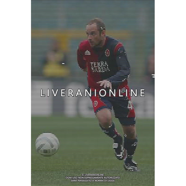 Roma 13/01/2005 Lazio-Cagliari Tim Cup 2004/2005 Nella foto: Delnevo Loris.* Ph Gianni Nucci/Aldo Liverani