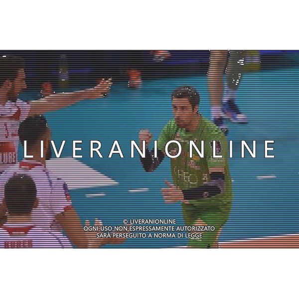 Hubert HENNO - 20.01.2015 - Paris Volley / Treia - Ligue des Champions Photo : Dave Winter / Icon Sport AG ALDO LIVERANI SAS ONLY ITALY
