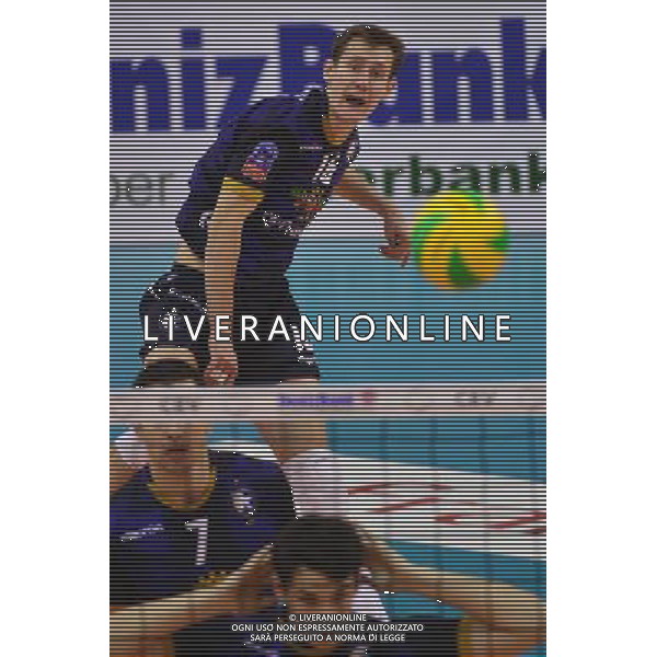 Dmitri BAHOV - 20.01.2015 - Paris Volley / Treia - Ligue des Champions Photo : Dave Winter / Icon Sport AG ALDO LIVERANI SAS ONLY ITALY