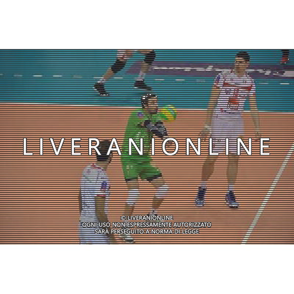 Hubert HENNO - 20.01.2015 - Paris Volley / Treia - Ligue des Champions Photo : Dave Winter / Icon Sport