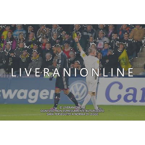 Alexandre LACAZETTE / Lionel JAFFREDO - 20.01.2015 - Nantes / Lyon - Coupe de France 2014/2015 Photo : Vincent Michel / Icon Sport AG ALDO LIVERANI SAS ONLY ITALY