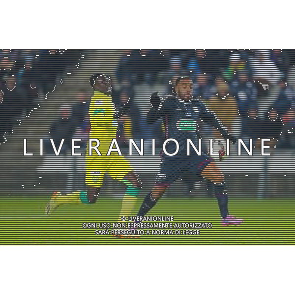 Alexandre LACAZETTE / Remi GOMIS - 20.01.2015 - Nantes / Lyon - Coupe de France 2014/2015 Photo : Vincent Michel / Icon Sport AG ALDO LIVERANI SAS ONLY ITALY