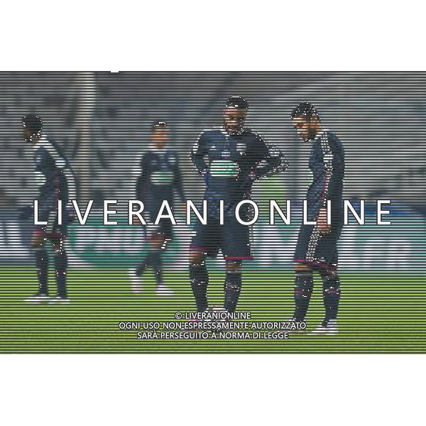 Deception Alexandre LACAZETTE / Nabil FEKIR - 20.01.2015 - Nantes / Lyon - Coupe de France 2014/2015 Photo : Vincent Michel / Icon Sport AG ALDO LIVERANI SAS ONLY ITALY