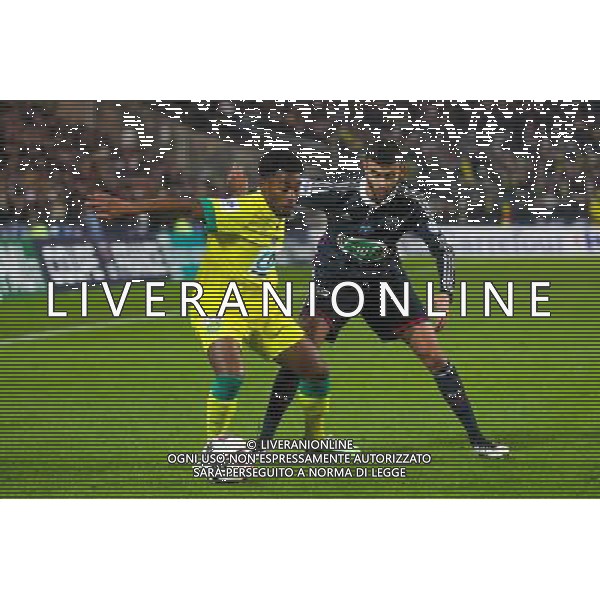 Georges Kevin NKOUDOU - 20.01.2015 - Nantes / Lyon - Coupe de France 2014/2015 Photo : Vincent Michel / Icon Sport AG ALDO LIVERANI SAS ONLY ITALY