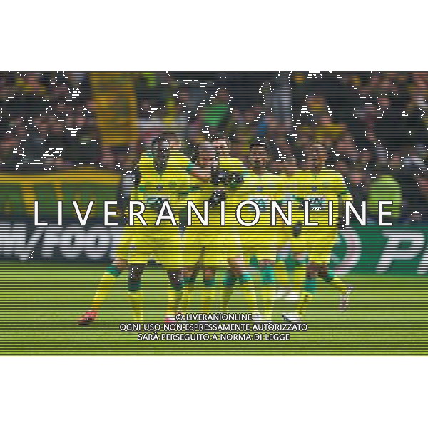 Joie groupe Nantes - 20.01.2015 - Nantes / Lyon - Coupe de France 2014/2015 Photo : Vincent Michel / Icon Sport AG ALDO LIVERANI SAS ONLY ITALY