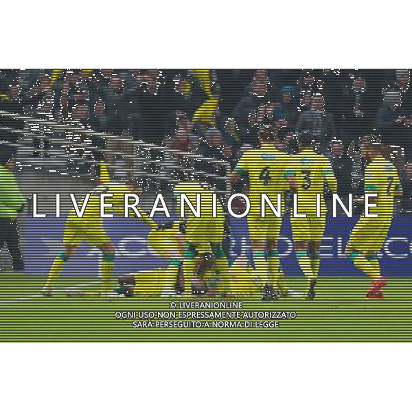 Joie Vincent BESSAT / groupe Nantes - 20.01.2015 - Nantes / Lyon - Coupe de France 2014/2015 Photo : Vincent Michel / Icon Sport AG ALDO LIVERANI SAS ONLY ITALY