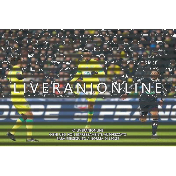 Levy DJIDJI - 20.01.2015 - Nantes / Lyon - Coupe de France 2014/2015 Photo : Vincent Michel / Icon Sport AG ALDO LIVERANI SAS ONLY ITALY