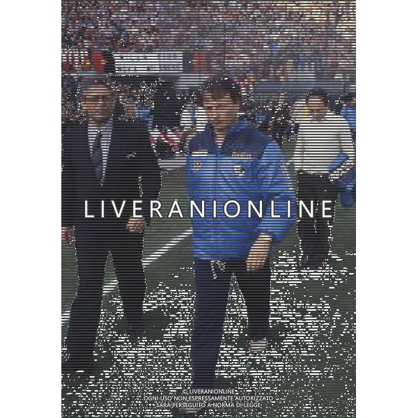 RETROSPETTIVA ILARIO CASTAGNER ALLENATORE NELLA FOTO ILARIO CASTAGNER ALLENATORE INTER AG ALDO LIVERANI SAS