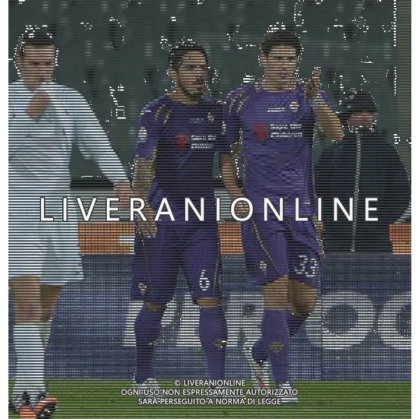 Coppa Italia TIM Cup 2014/2015 Ottavi di Finale Firenze - 21.01.2015 Fiorentina-Atalanta Nella Foto:gomez esulta secondo gol /Ph.Vitez-Ag. Aldo Liverani