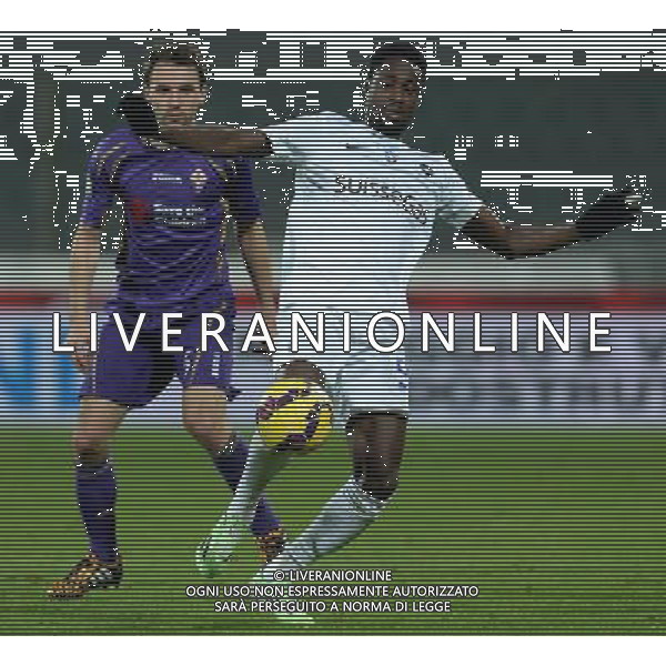 Coppa Italia TIM Cup 2014/2015 Ottavi di Finale Firenze - 21.01.2015 Fiorentina-Atalanta Nella Foto: boakye E badelj /Ph.Vitez-Ag. Aldo Liverani