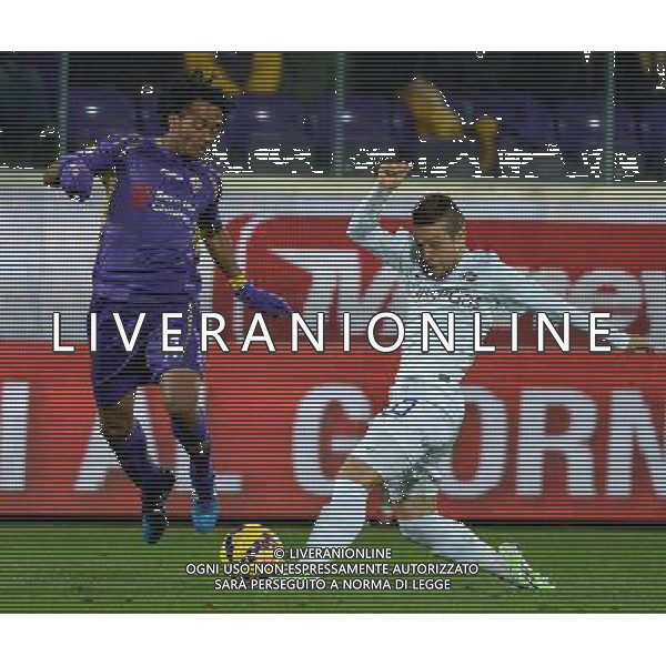 Coppa Italia TIM Cup 2014/2015 Ottavi di Finale Firenze - 21.01.2015 Fiorentina-Atalanta Nella Foto:cuadrado papu gomez /Ph.Vitez-Ag. Aldo Liverani
