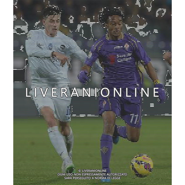 Coppa Italia TIM Cup 2014/2015 Ottavi di Finale Firenze - 21.01.2015 Fiorentina-Atalanta Nella Foto:cuadrado baselli /Ph.Vitez-Ag. Aldo Liverani