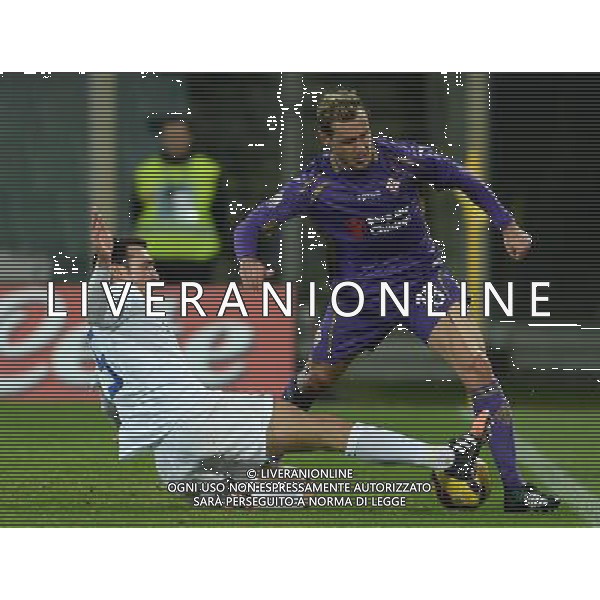 Coppa Italia TIM Cup 2014/2015 Ottavi di Finale Firenze - 21.01.2015 Fiorentina-Atalanta Nella Foto: diamanti alessandro e lionel scaloni /Ph.Vitez-Ag. Aldo Liverani