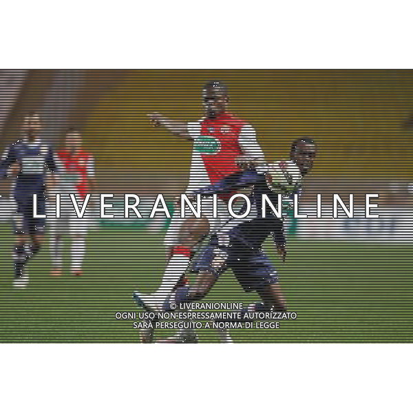 Echiejile ELDERSON / Modou SOUGOU - 21.01.2015 - Monaco / Evian Thonon - Coupe de France 2014/2015 Photo : Sebastien Nogier / Icon Sport AG ALDO LIVERANI SAS ONLY ITALY
