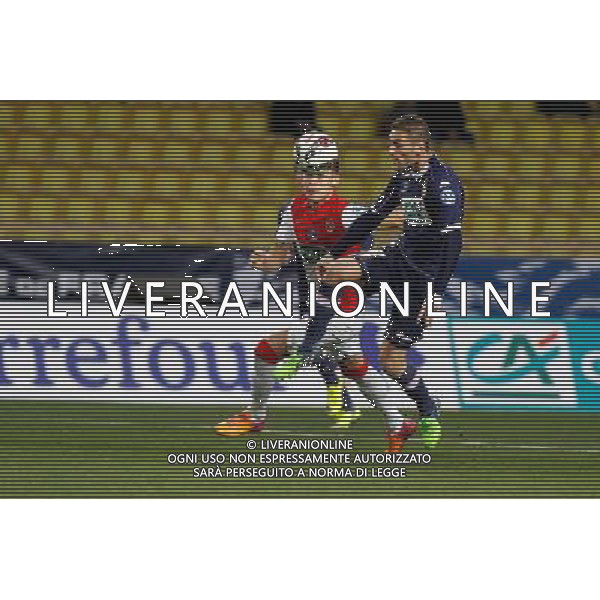 Lucas Ocampos / Cedric CAMBON - 21.01.2015 - Monaco / Evian Thonon - Coupe de France 2014/2015 Photo : Sebastien Nogier / Icon Sport AG ALDO LIVERANI SAS ONLY ITALY