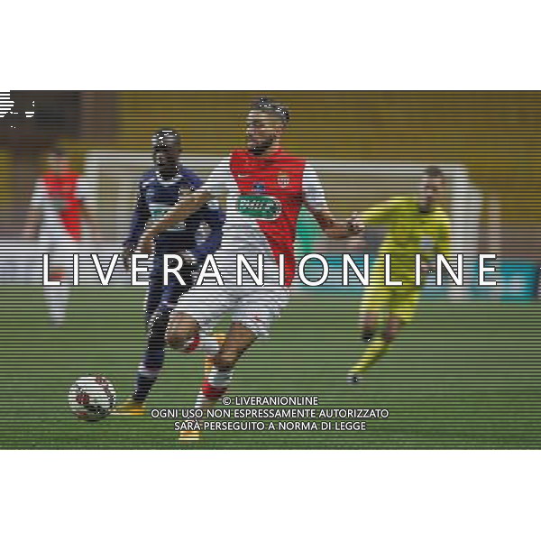 Yannick Ferreira Carrasco / Sabaly Youssouf - 21.01.2015 - Monaco / Evian Thonon - Coupe de France 2014/2015 Photo : Sebastien Nogier / Icon Sport AG ALDO LIVERANI SAS ONLY ITALY