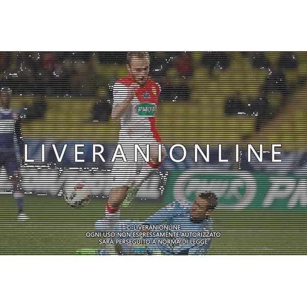 Valere Germain / Benjamin Leroy - 21.01.2015 - Monaco / Evian Thonon - Coupe de France Photo : Sebastien Nogier / Icon Sport AG ALDO LIVERANI SAS ONLY ITALY
