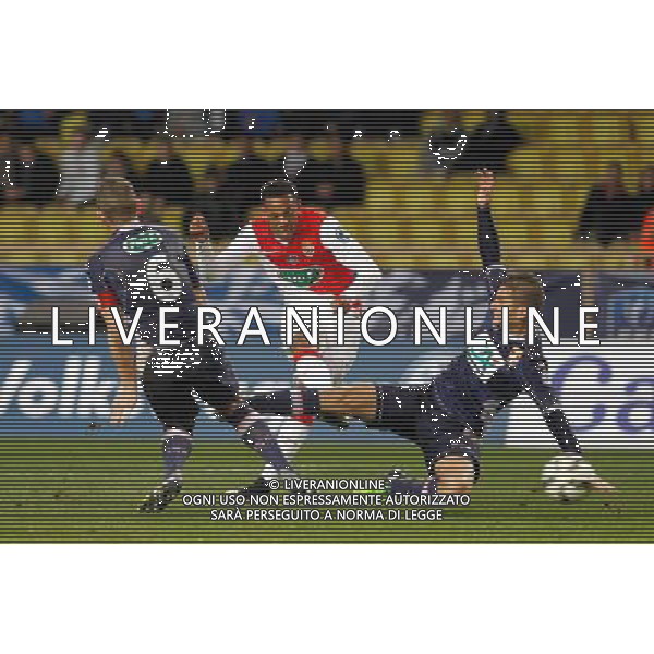 Anthony Martial / Olivier Sorlin / Cedric Cambon - 21.01.2015 - Monaco / Evian Thonon - Coupe de France Photo : Sebastien Nogier / Icon Sport AG ALDO LIVERANI SAS ONLY ITALY