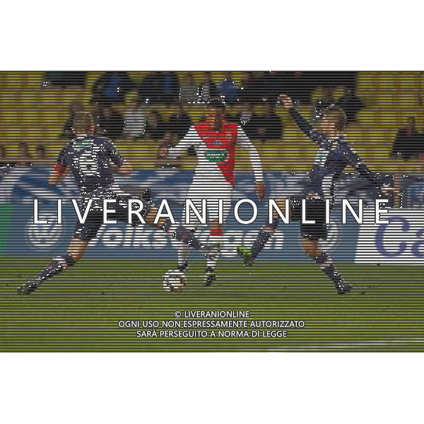 Anthony Martial / Olivier Sorlin / Cedric Cambon - 21.01.2015 - Monaco / Evian Thonon - Coupe de France Photo : Sebastien Nogier / Icon Sport AG ALDO LIVERANI SAS ONLY ITALY
