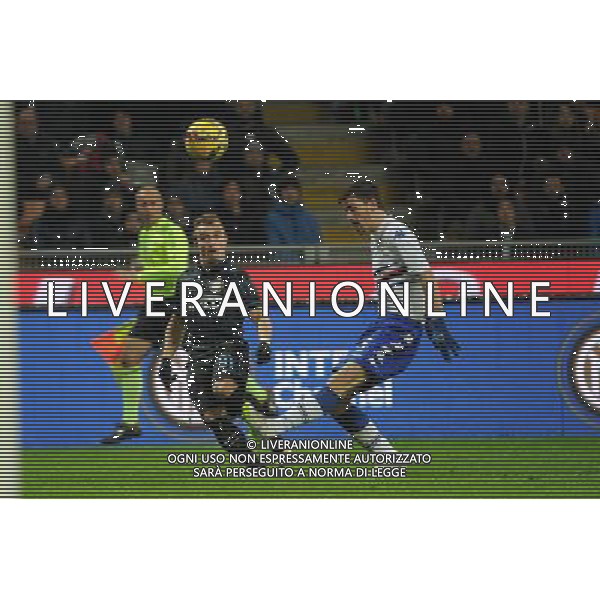 Inter vs Sampdoria Coppa Italia Tim Cup Ottavi di finale Stadio G.Meazza - San Siro Milano 21-01-2015 nella foto Shaqiri al cross ©Garavaglia/AGENZIA ALDO LIVERANI SAS