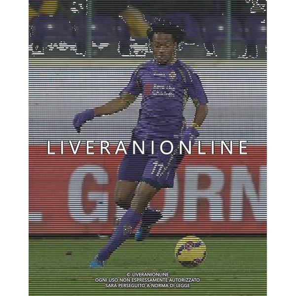 Coppa Italia TIM Cup 2014/2015 Ottavi di Finale Firenze - 21.01.2015 Fiorentina-Atalanta Nella Foto:Juan Cuadrado /Ph.Vitez-Ag. Aldo Liverani