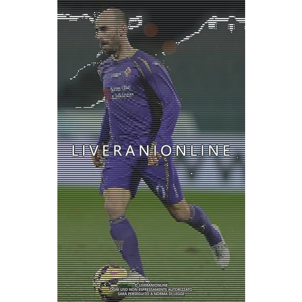 Coppa Italia TIM Cup 2014/2015 Ottavi di Finale Firenze - 21.01.2015 Fiorentina-Atalanta Nella Foto:Borja Valero /Ph.Vitez-Ag. Aldo Liverani