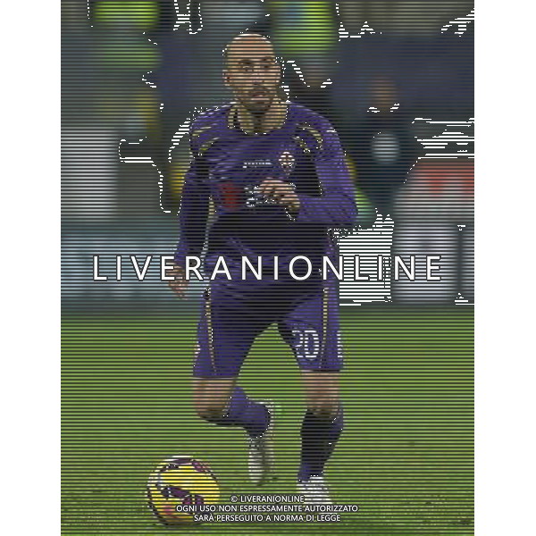 Coppa Italia TIM Cup 2014/2015 Ottavi di Finale Firenze - 21.01.2015 Fiorentina-Atalanta Nella Foto:Borja Valero /Ph.Vitez-Ag. Aldo Liverani