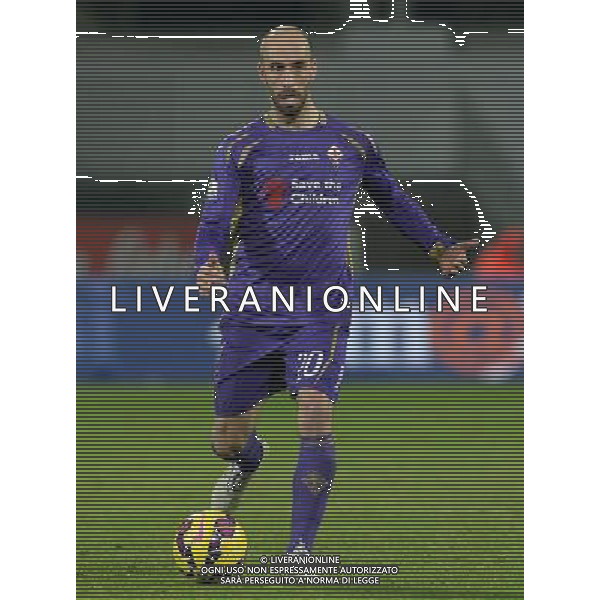 Coppa Italia TIM Cup 2014/2015 Ottavi di Finale Firenze - 21.01.2015 Fiorentina-Atalanta Nella Foto:Borja Valero /Ph.Vitez-Ag. Aldo Liverani