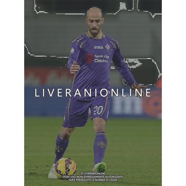 Coppa Italia TIM Cup 2014/2015 Ottavi di Finale Firenze - 21.01.2015 Fiorentina-Atalanta Nella Foto:Borja Valero /Ph.Vitez-Ag. Aldo Liverani