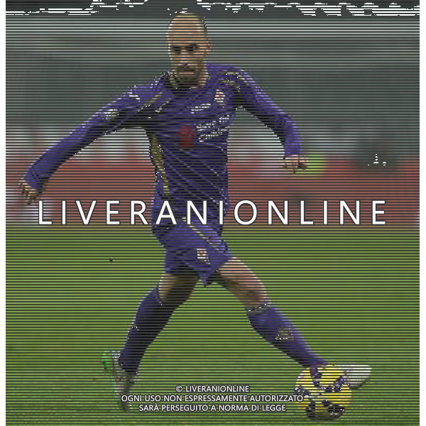 Coppa Italia TIM Cup 2014/2015 Ottavi di Finale Firenze - 21.01.2015 Fiorentina-Atalanta Nella Foto:Borja Valero /Ph.Vitez-Ag. Aldo Liverani