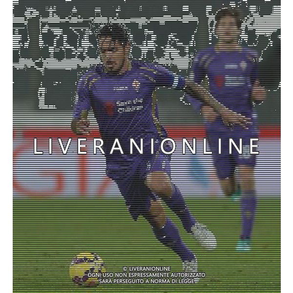 Coppa Italia TIM Cup 2014/2015 Ottavi di Finale Firenze - 21.01.2015 Fiorentina-Atalanta Nella Foto:Manuel Juan Vargas /Ph.Vitez-Ag. Aldo Liverani