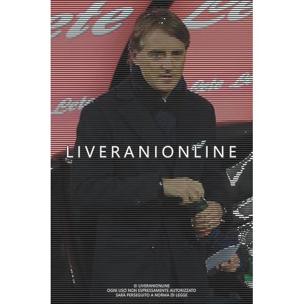 Milano 21-01-2014 TIM Cup - Coppa Italia ottavi di finale Stadio Giuseppe Meazza - San Siro Inter vs Sampdoria nella foto Roberto Mancini allenatore dell\'Inter foto Roberto Garavaglia - ag. Aldo Liverani sas