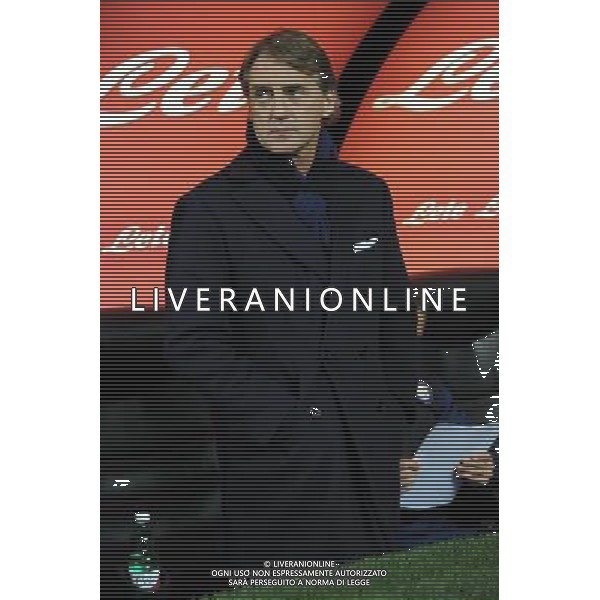 Milano 21-01-2014 TIM Cup - Coppa Italia ottavi di finale Stadio Giuseppe Meazza - San Siro Inter vs Sampdoria nella foto Roberto Mancini allenatore dell\'Inter foto Roberto Garavaglia - ag. Aldo Liverani sas