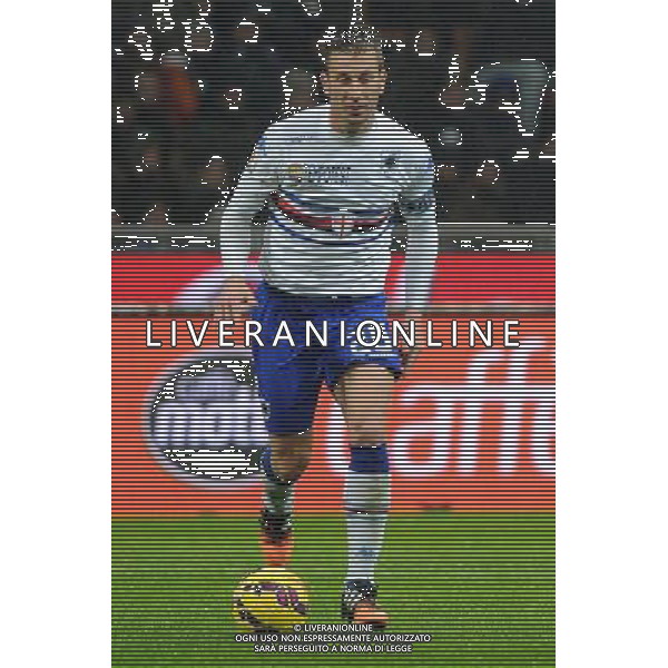 Milano 21-01-2014 TIM Cup - Coppa Italia ottavi di finale Stadio Giuseppe Meazza - San Siro Inter vs Sampdoria nella foto Daniele Gastaldello (Sampdoria) foto Roberto Garavaglia - ag. Aldo Liverani sas