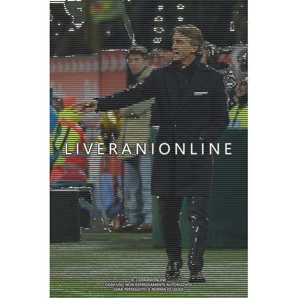 Milano 21-01-2014 TIM Cup - Coppa Italia ottavi di finale Stadio Giuseppe Meazza - San Siro Inter vs Sampdoria nella foto Roberto Mancini allenatore dell\'Inter foto Roberto Garavaglia - ag. Aldo Liverani sas