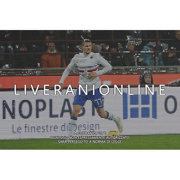 Milano 21-01-2014 TIM Cup - Coppa Italia ottavi di finale Stadio Giuseppe Meazza - San Siro Inter vs Sampdoria nella foto Pawel Wszolek (Sampdoria) foto Roberto Garavaglia - ag. Aldo Liverani sas