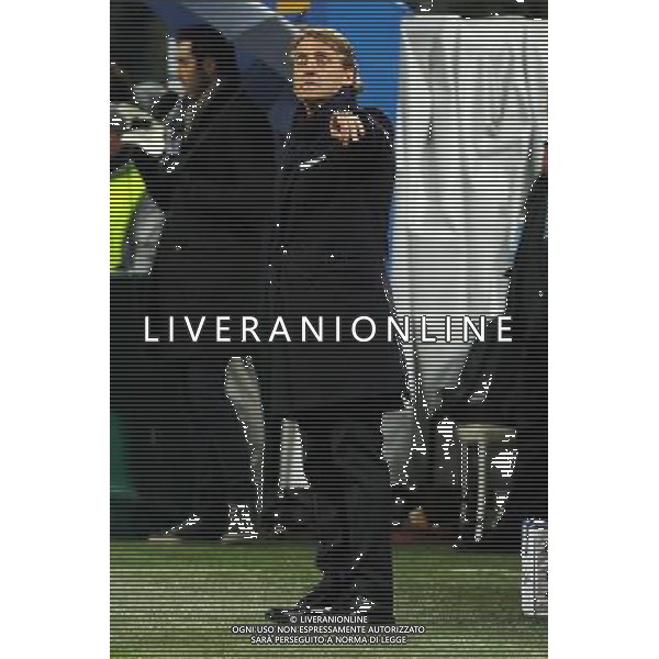 Milano 21-01-2014 TIM Cup - Coppa Italia ottavi di finale Stadio Giuseppe Meazza - San Siro Inter vs Sampdoria nella foto Roberto Mancini allenatore dell\'Inter foto Roberto Garavaglia - ag. Aldo Liverani sas