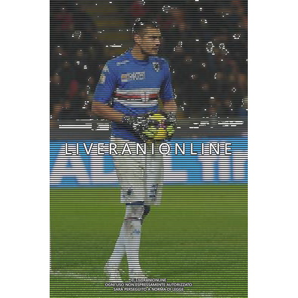 Milano 21-01-2014 TIM Cup - Coppa Italia ottavi di finale Stadio Giuseppe Meazza - San Siro Inter vs Sampdoria nella foto Sergio Romero (Sampdoria) foto Roberto Garavaglia - ag. Aldo Liverani sas