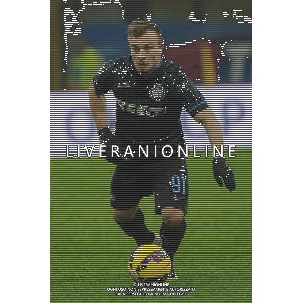 Milano 21-01-2014 TIM Cup - Coppa Italia ottavi di finale Stadio Giuseppe Meazza - San Siro Inter vs Sampdoria nella foto Xherdan Shaqiri (Inter) foto Roberto Garavaglia - ag. Aldo Liverani sas